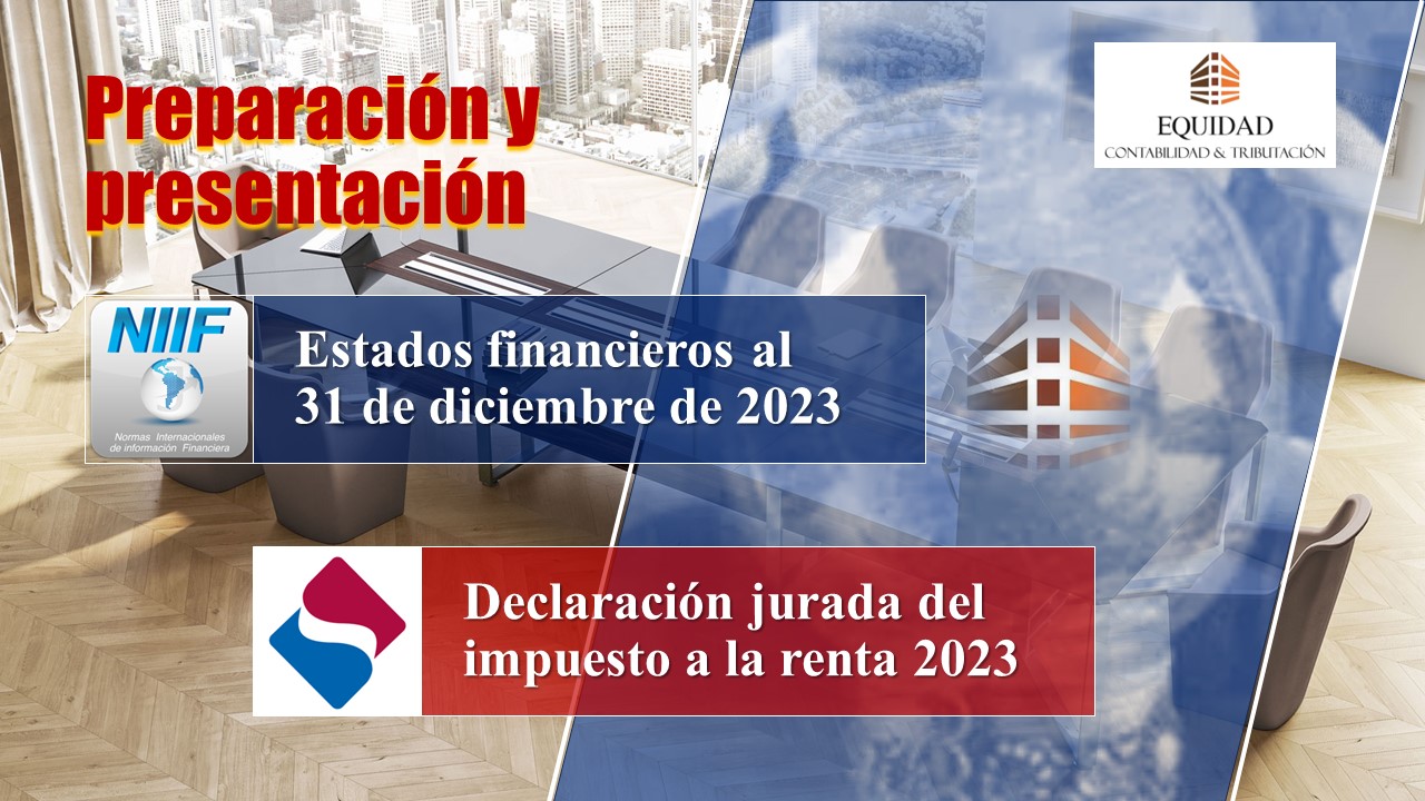 Estados financieros e impuesto a la renta 2023